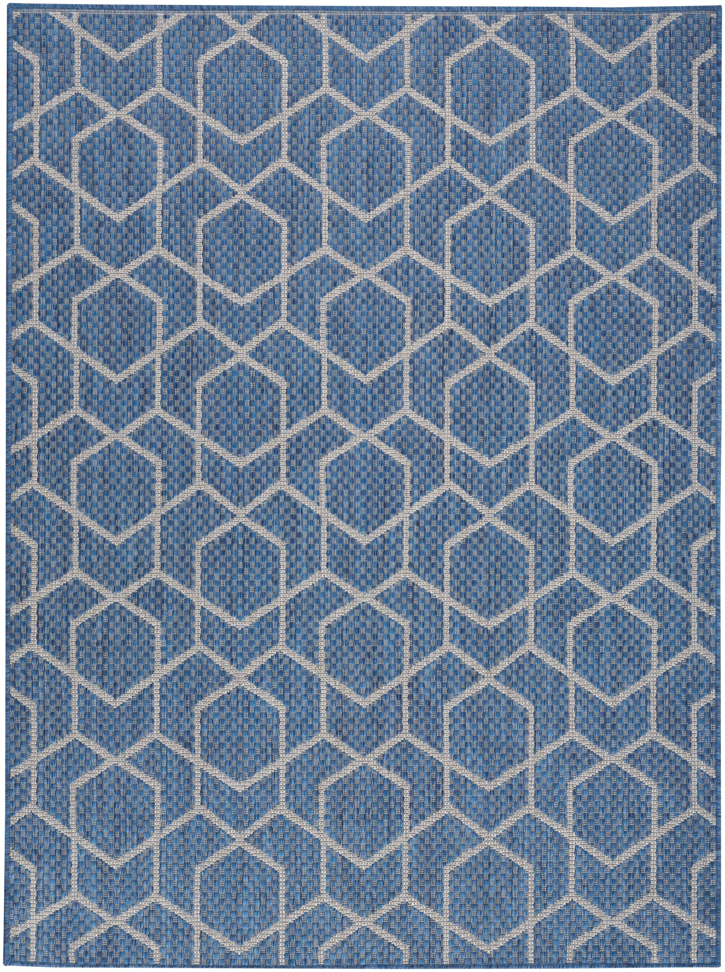 Nourison Home Horizon Indoor/Outdoor HOZ01 Denim Contemporary Power-loomed Rug