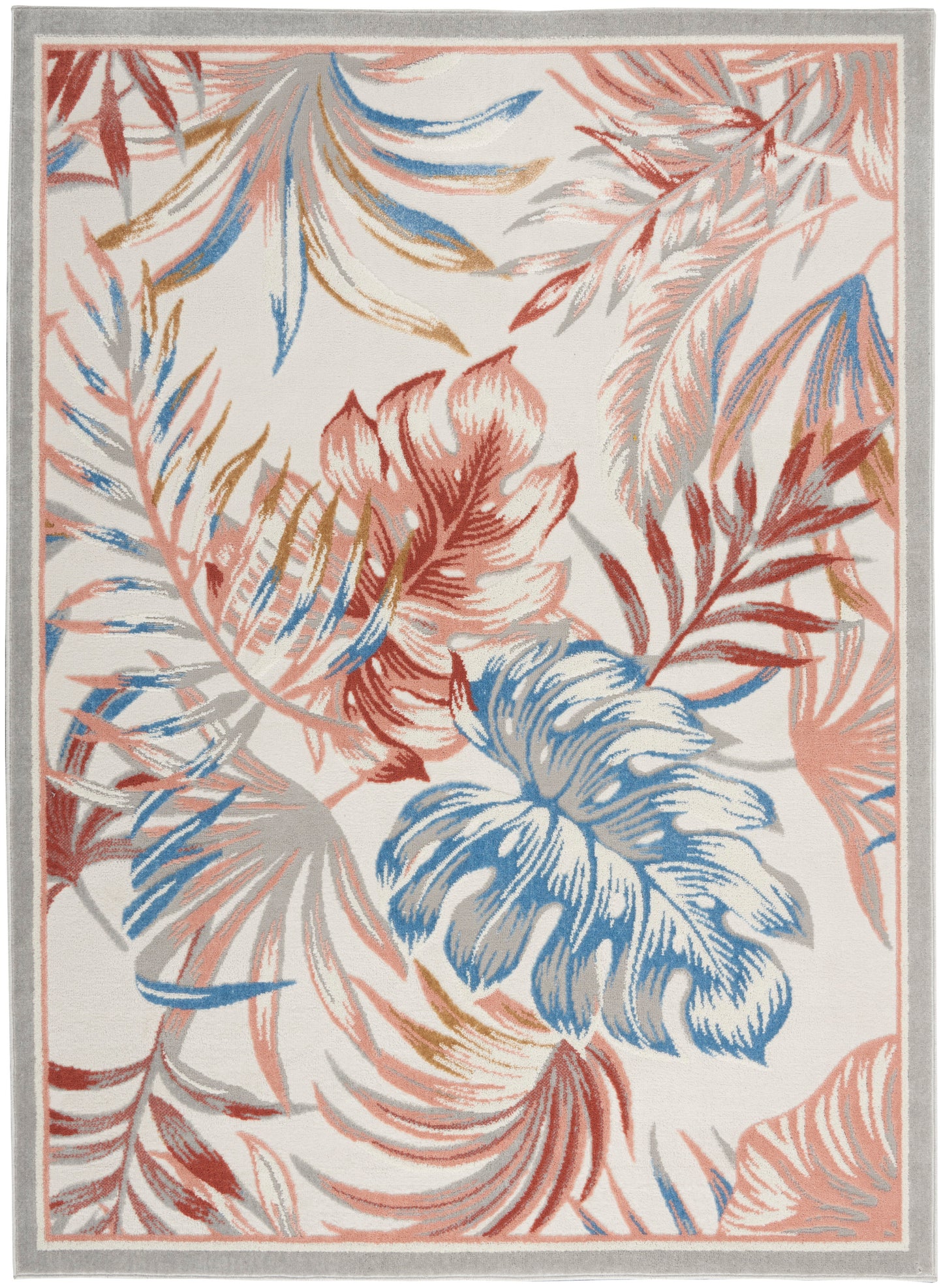 Nourison Home Seaside SDS01 Multicolor Contemporary Power-loomed Rug