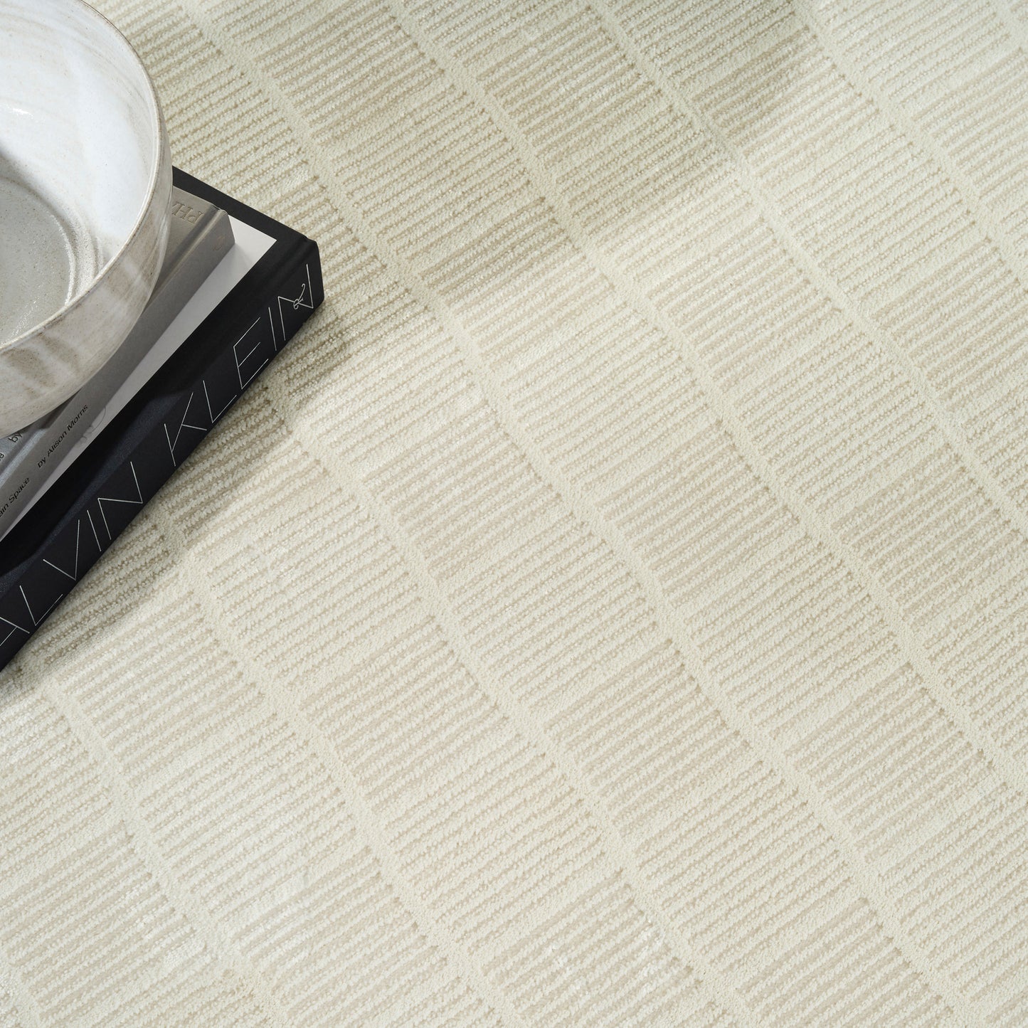 Nourison Home Eco Cycle  Ivory  Contemporary