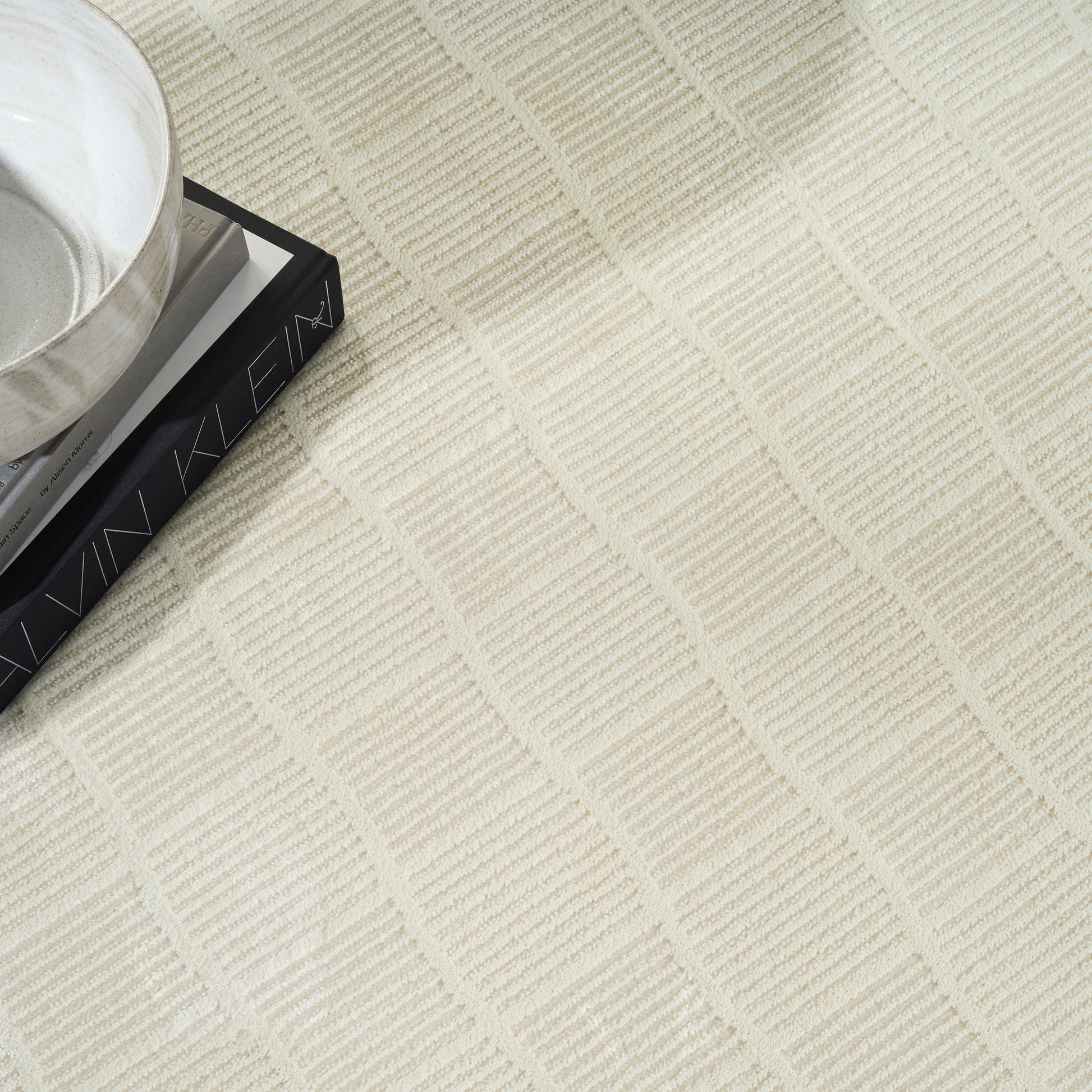 Nourison Home Eco Cycle  Ivory  Contemporary