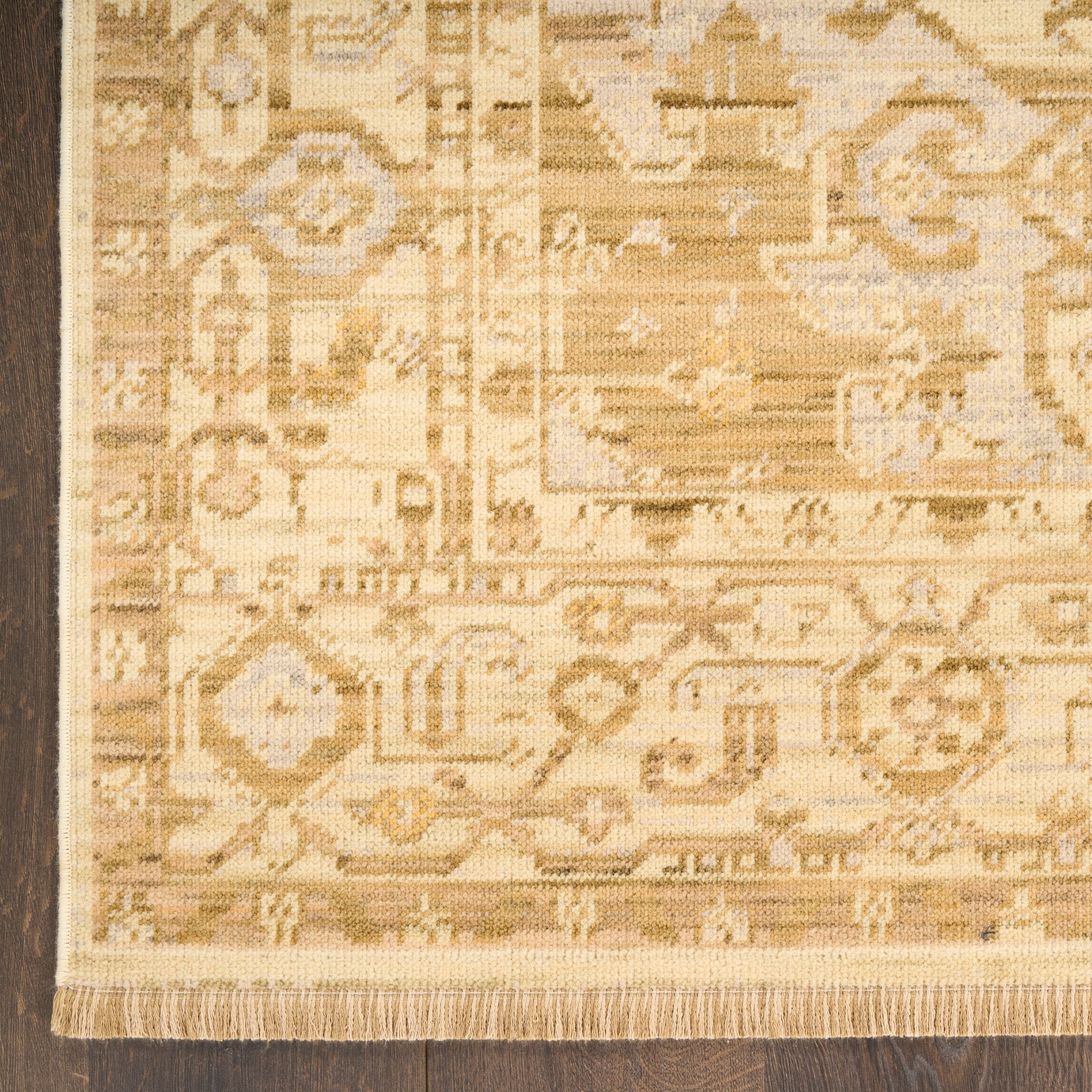 Nourison Home Antique Bloom  Beige  Traditional