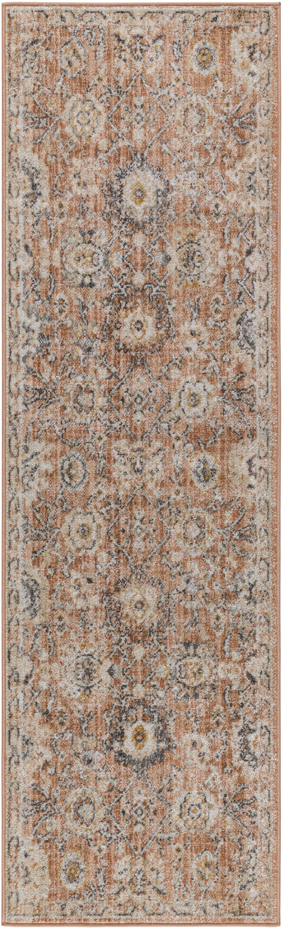 Nourison Home Oushak Home OUS01 Rust Traditional Loom-woven Rug