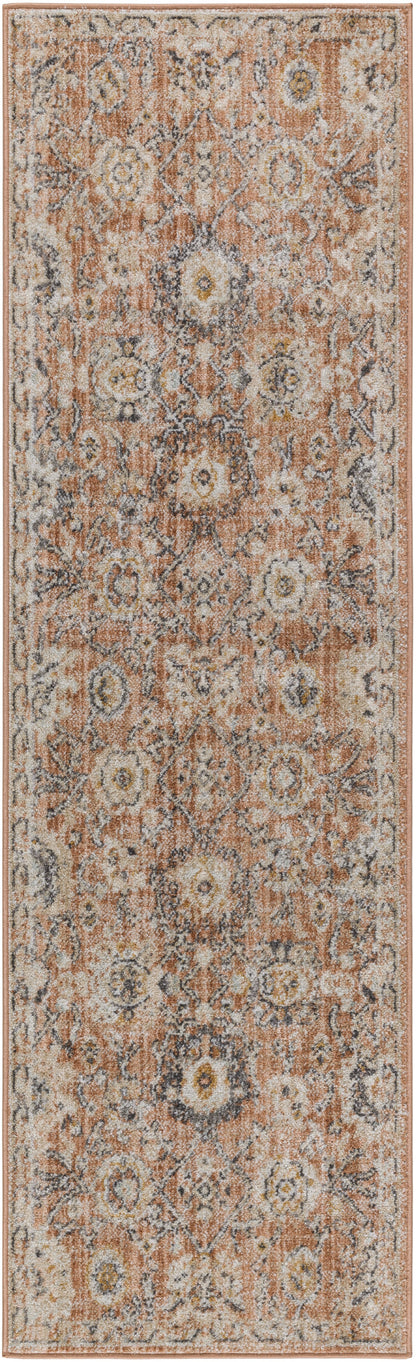 Nourison Home Oushak Home OUS01 Rust Traditional Loom-woven Rug
