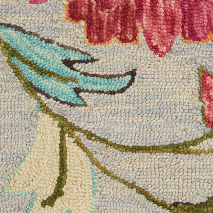 Nourison Home Bahari  Grey Multi  Contemporary