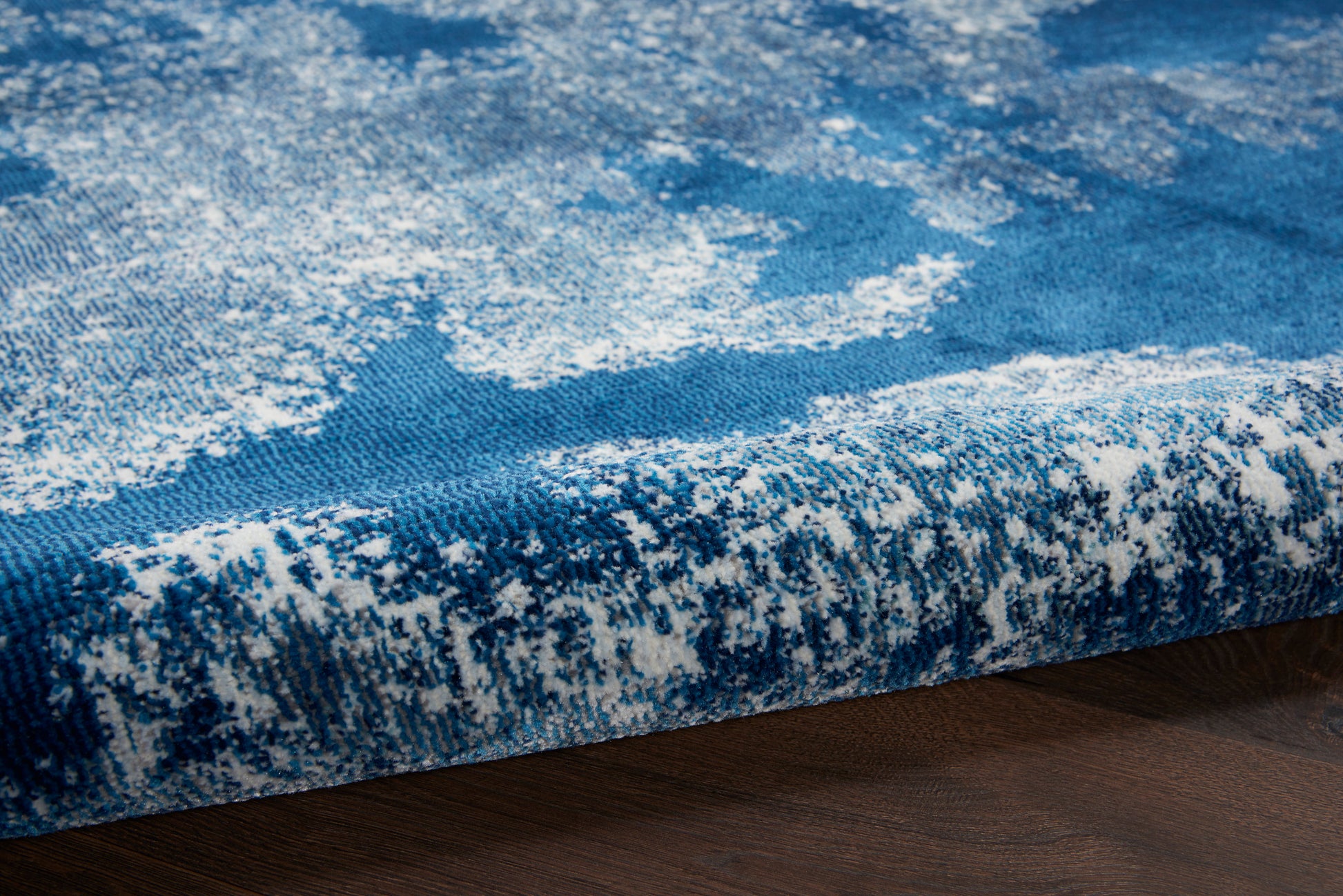 Nourison Home Etchings  Blue  Contemporary