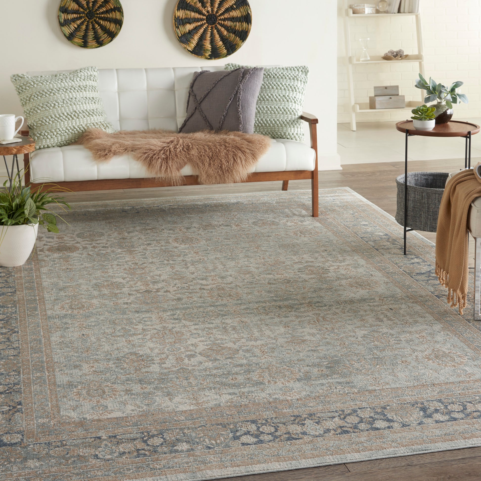 Nourison Home Malta  Cloud  Traditional