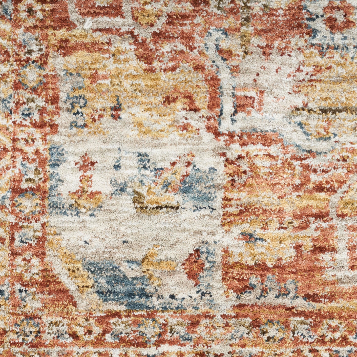 Nourison Home Sahar  Ivory Multicolor  Traditional