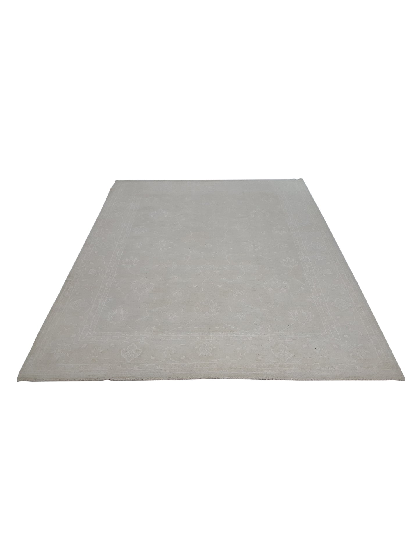 Artisan Patricia Lt.Green Lt.Green Traditional Knotted Rug