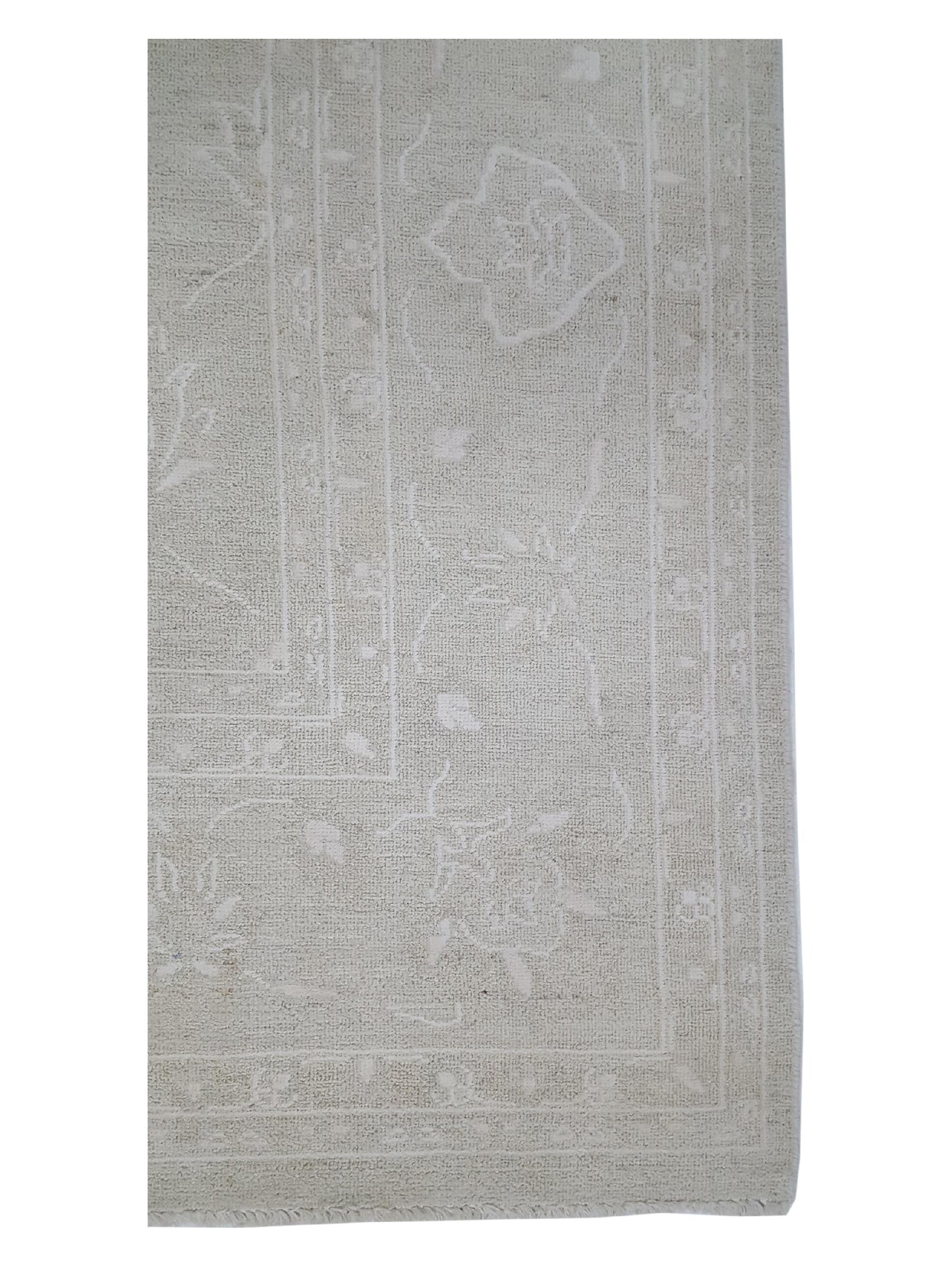 Artisan Patricia Lt.Green Lt.Green Traditional Knotted Rug