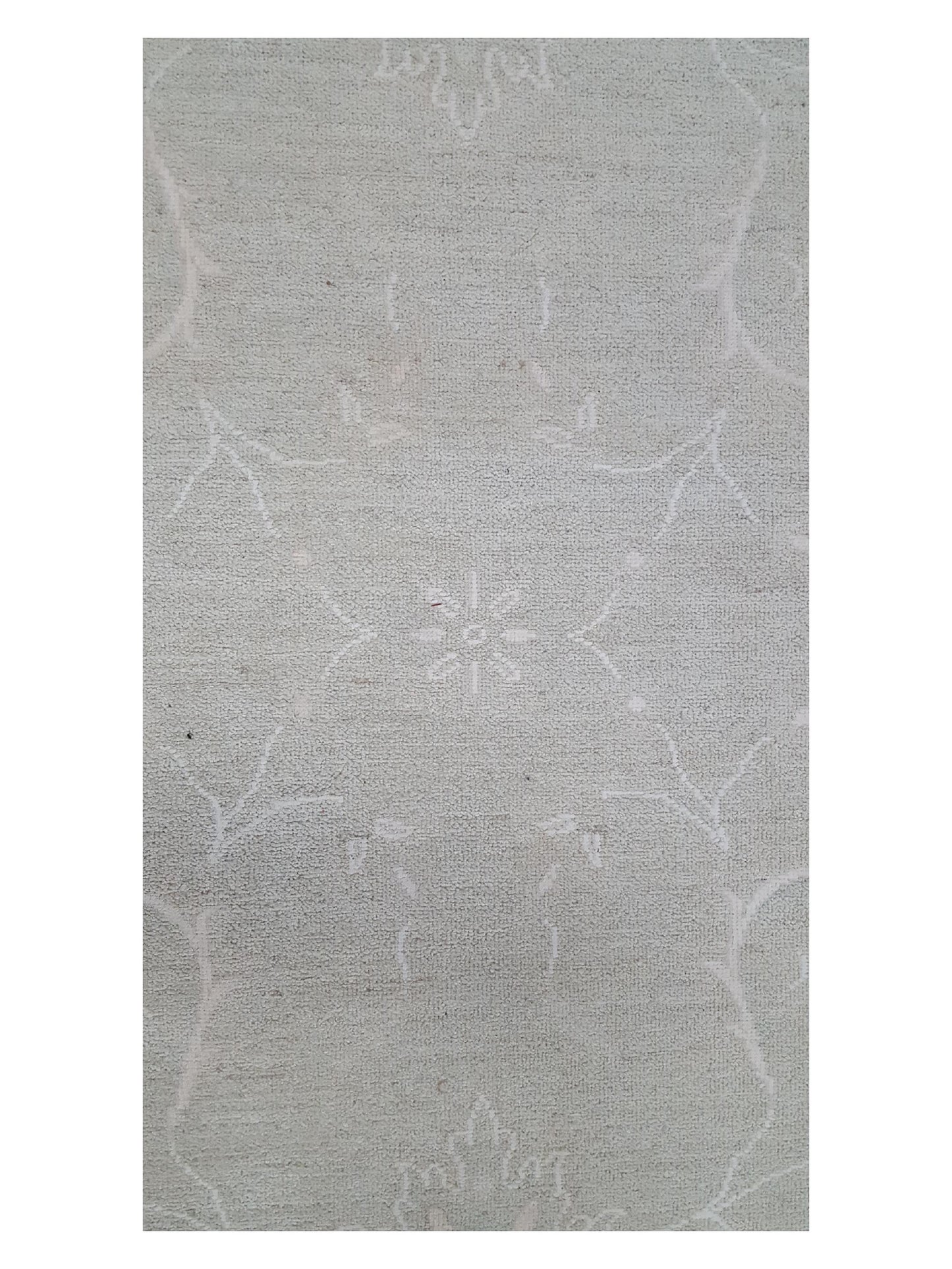 Artisan Patricia Lt.Green Lt.Green Traditional Knotted Rug