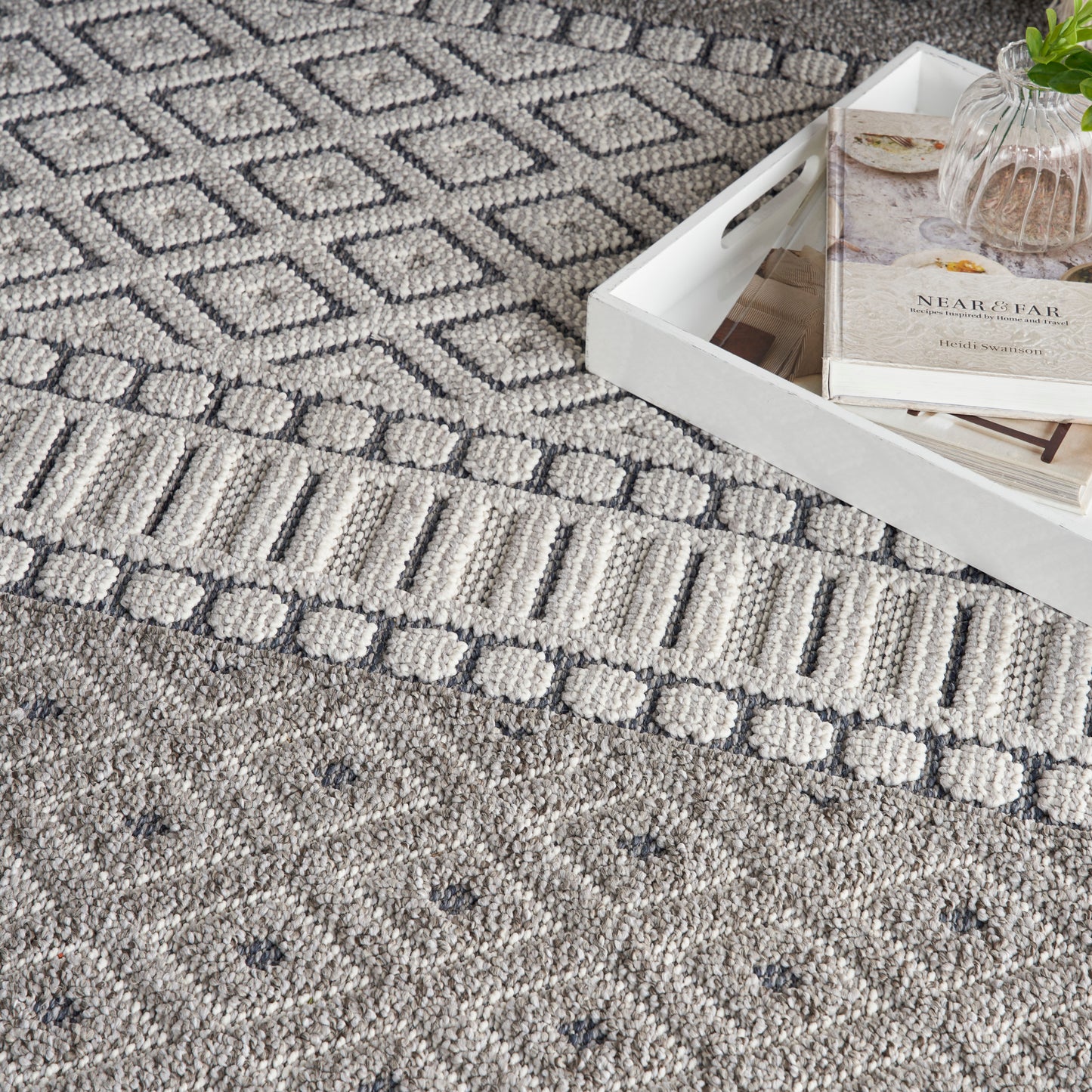 Nourison Home Paxton  Ivory Slate  Contemporary