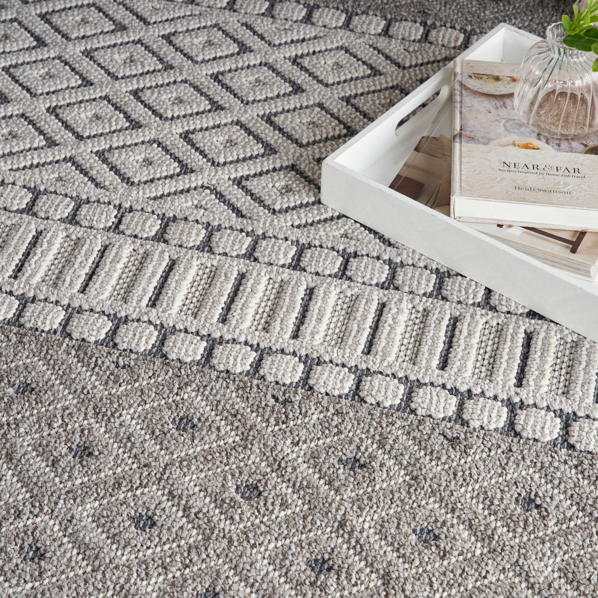 Nourison Home Paxton  Ivory Slate  Contemporary