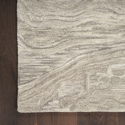 Nourison Home Graceful  Grey  Contemporary
