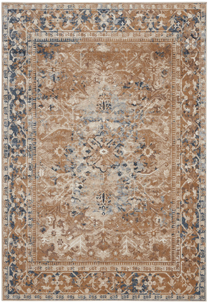 Nourison Home Malta MAI05 Taupe Traditional Power-loomed Rug
