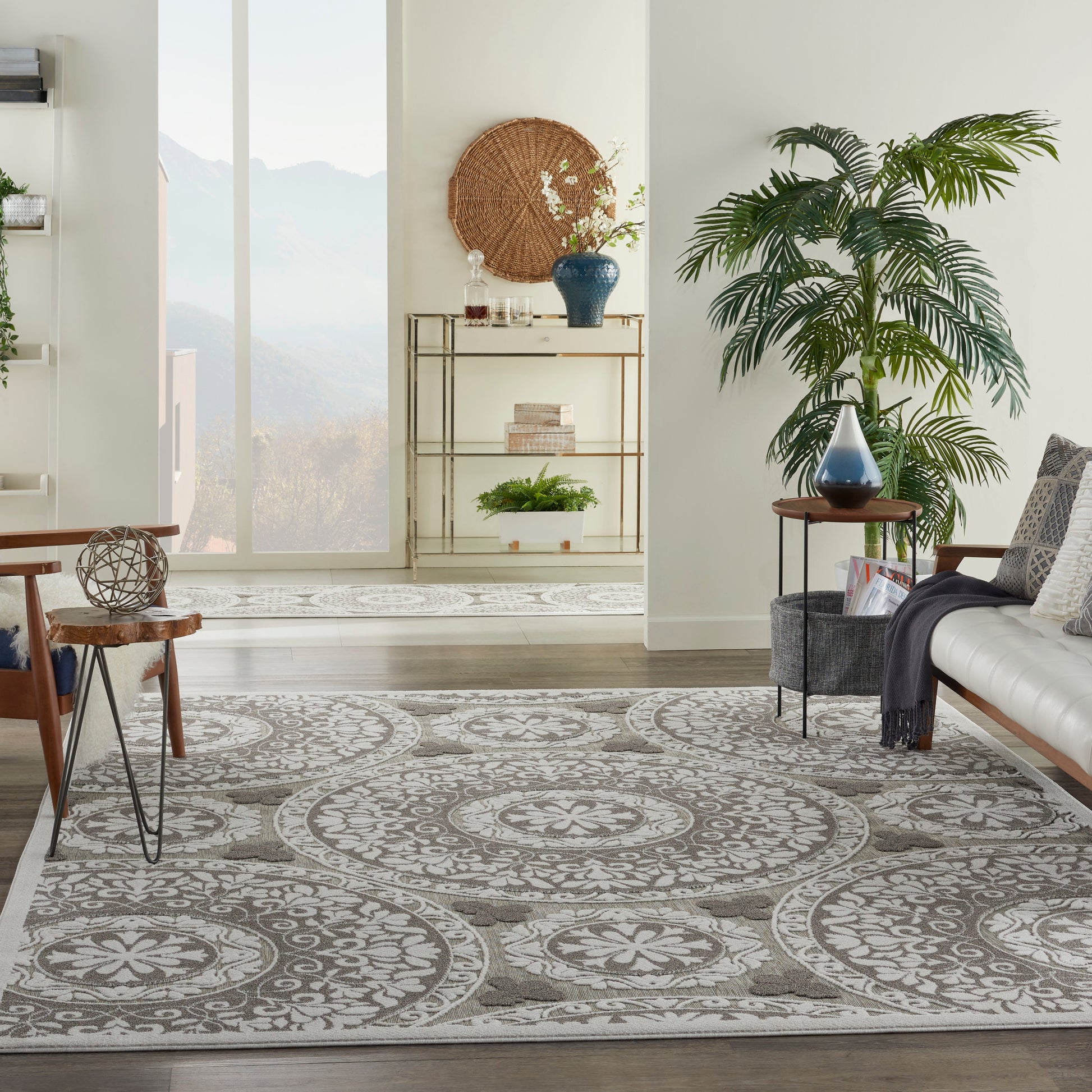 Nourison Home Key Largo  Taupe  Contemporary