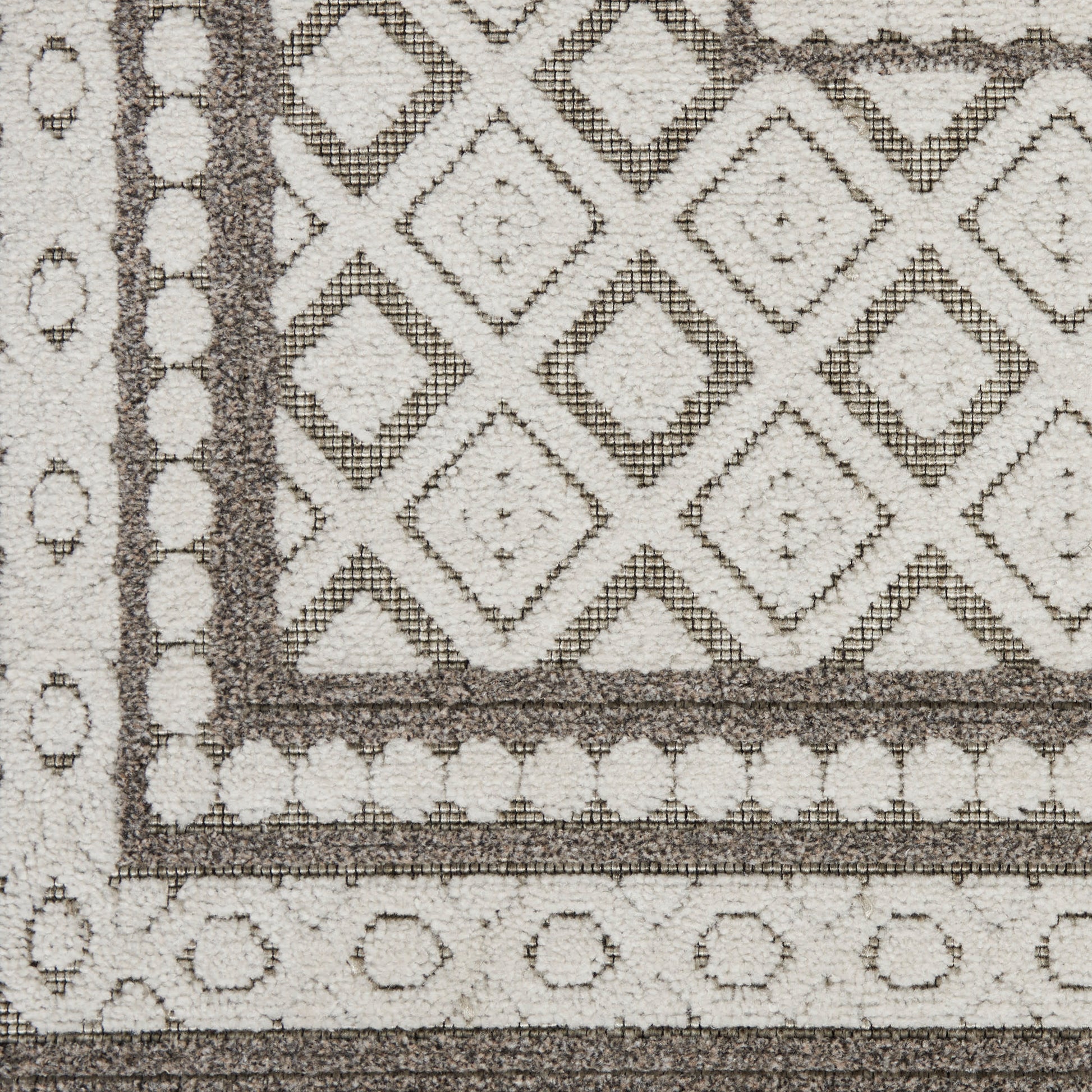 Nourison Home Key Largo  Light Grey  Transitional