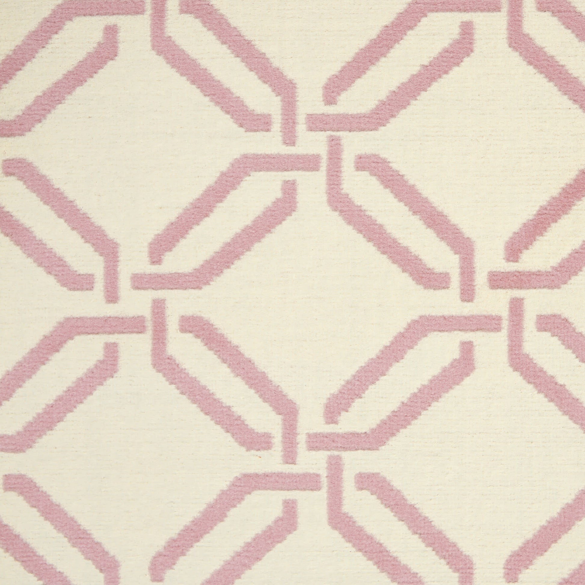 Nourison Home Jubilant  Ivory Pink  Contemporary