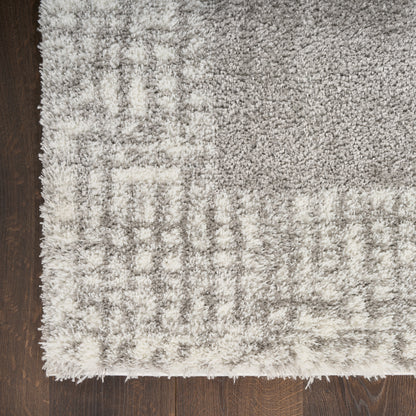 Nourison Home Pacific Shag  Grey  Contemporary