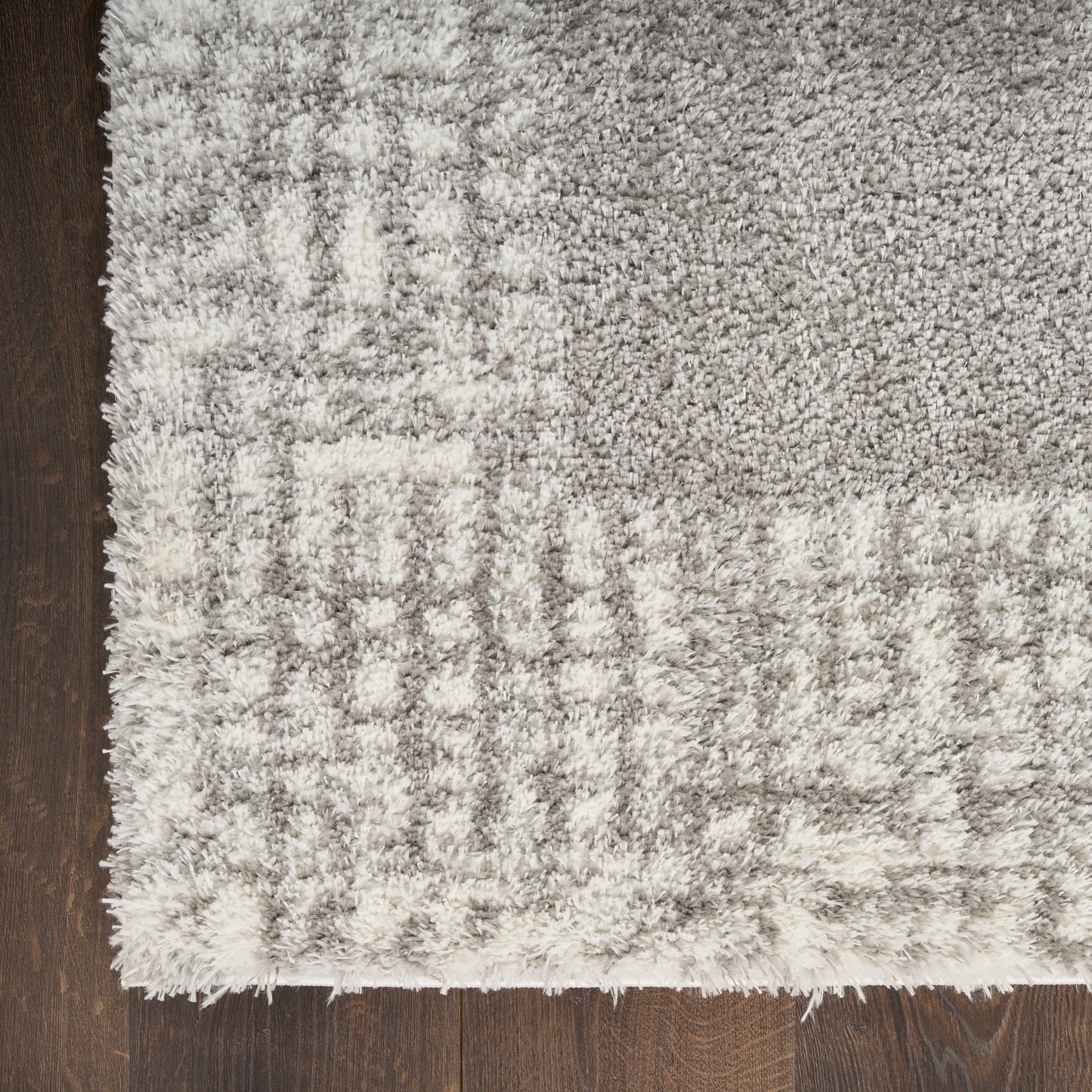 Nourison Home Pacific Shag  Grey  Contemporary