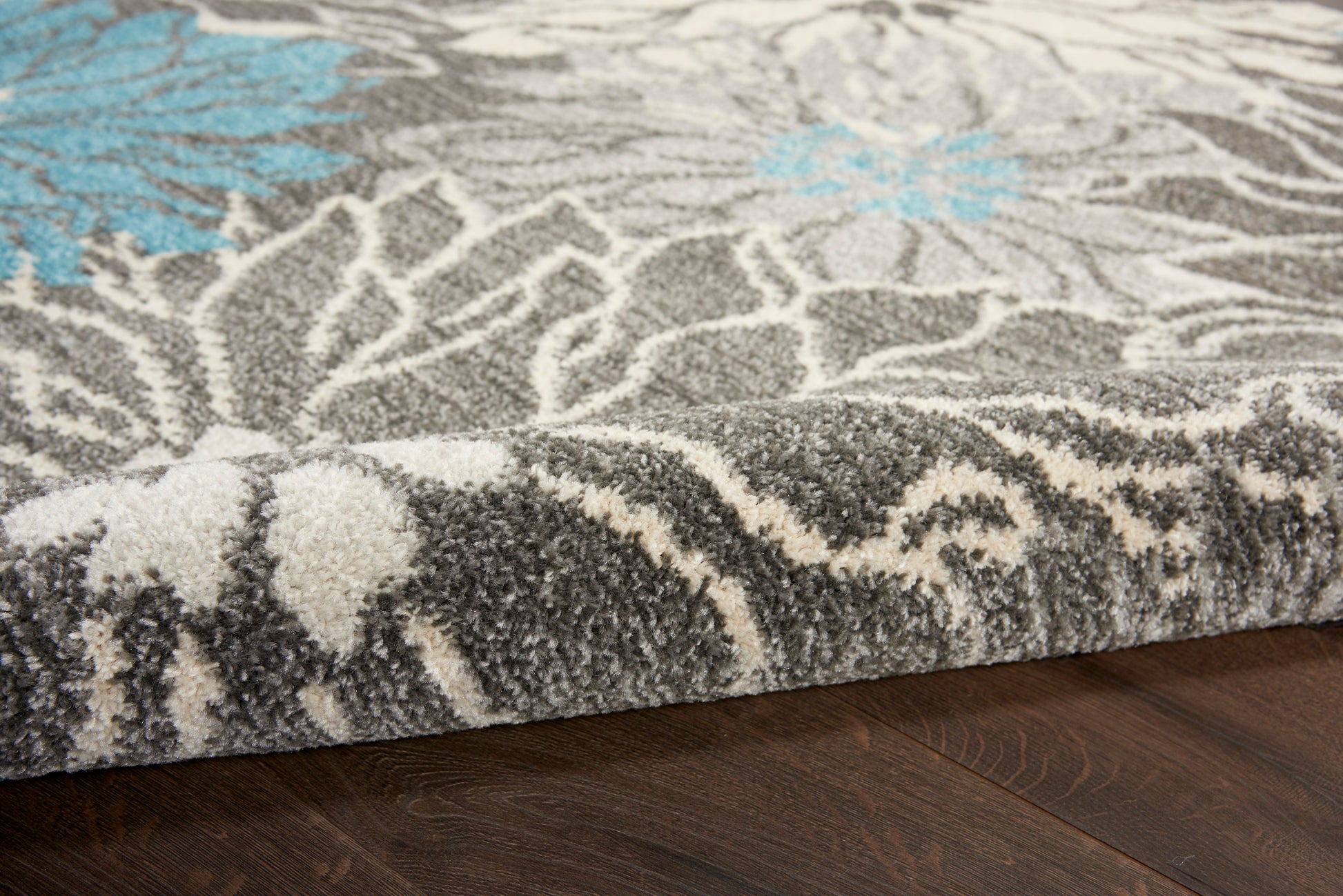 Nourison Home Passion  Charcoal Blue  Contemporary
