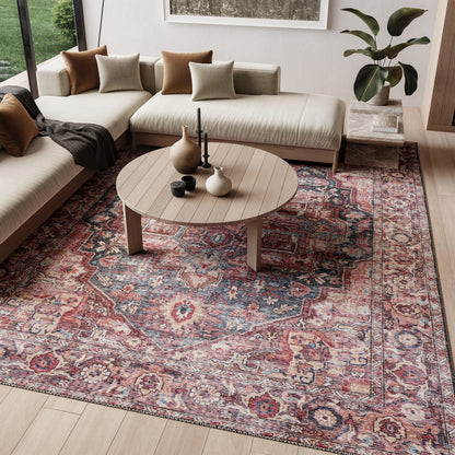 Nourison Home New Concept Washables  Multicolor  Traditional