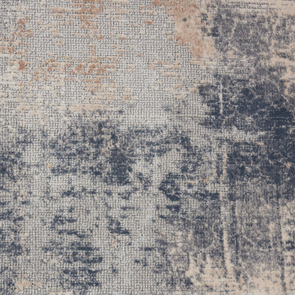 Nourison Home Rustic Textures  Beige Grey  Contemporary