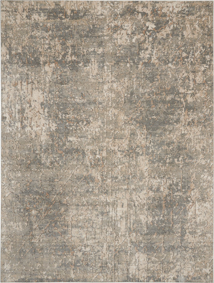 Nourison Home Quarry QUA03 Beige Grey Contemporary Power-loomed Rugs