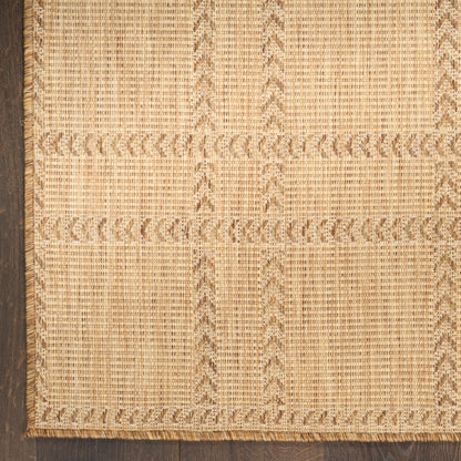 Nourison Home Horizon Indoor/Outdoor  Natural  Contemporary