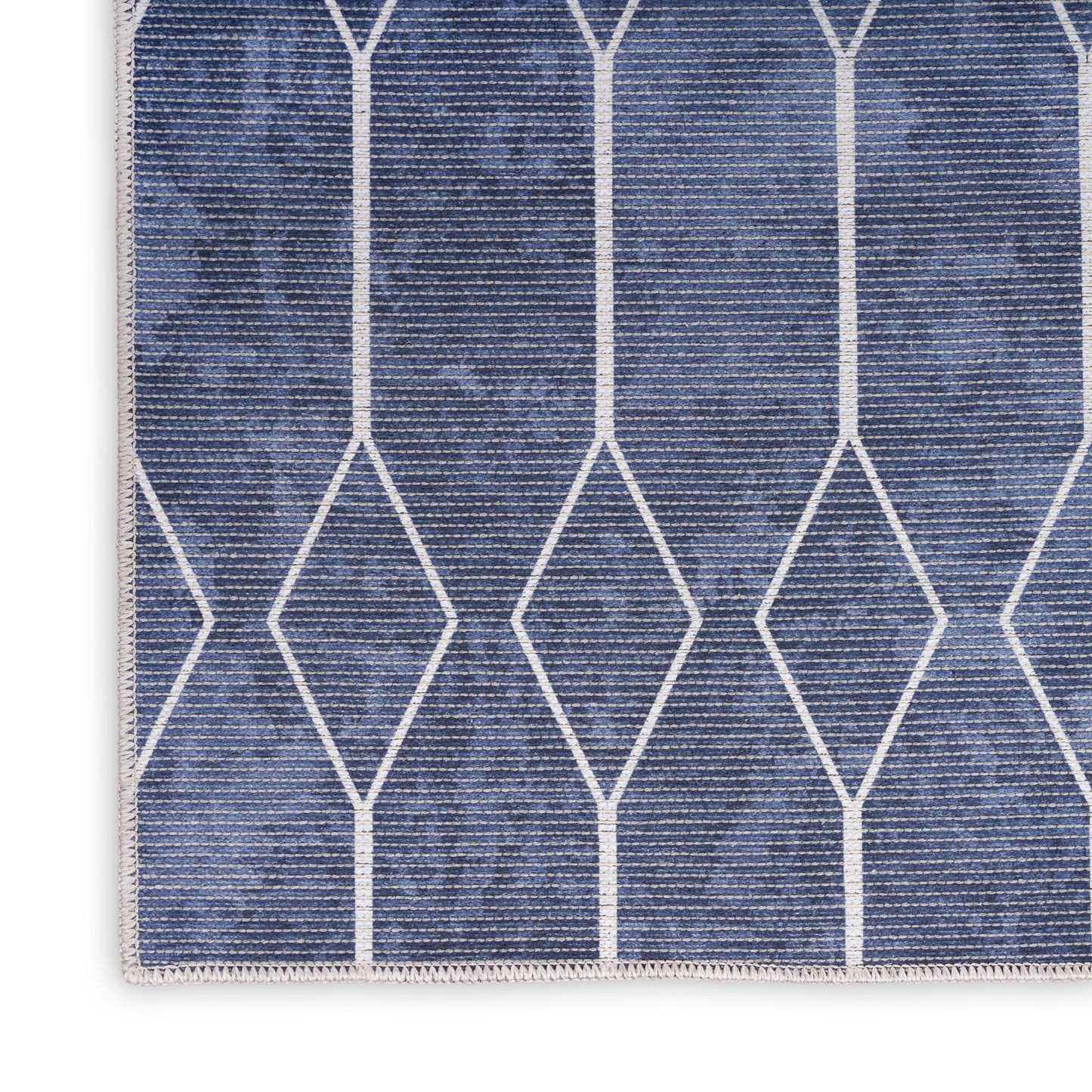 Nourison Home New Concept Washables  Navy  Contemporary