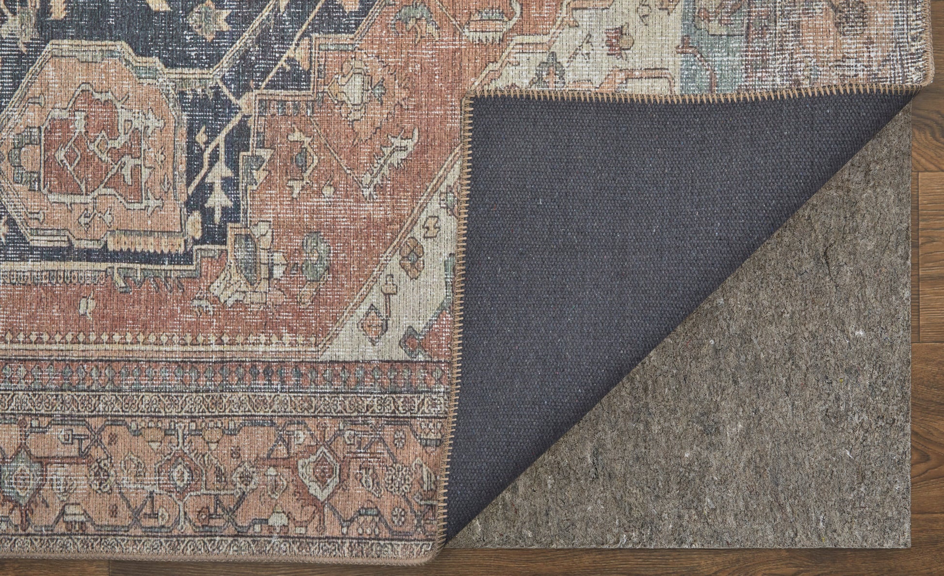 Feizy Percy  Brown Rust Transitional/Bohemian & Eclectic/Classic