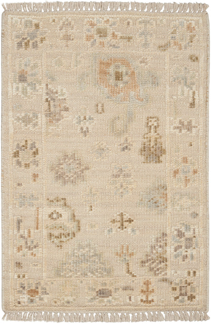 Nourison Home Whispers WHP05 Beige Traditional Hand Knotted Rug