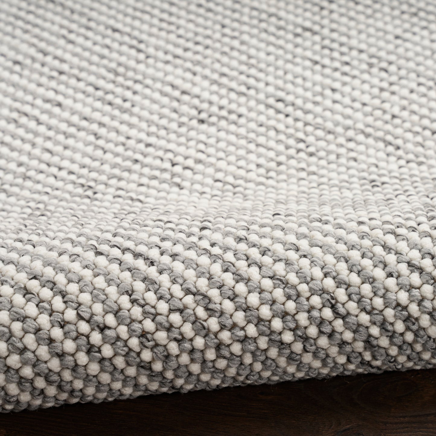 Nourison Home Natural Texture  Ivory Grey  Contemporary