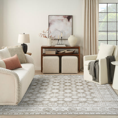 Nourison Home Dekor  Ivory Taupe  Traditional