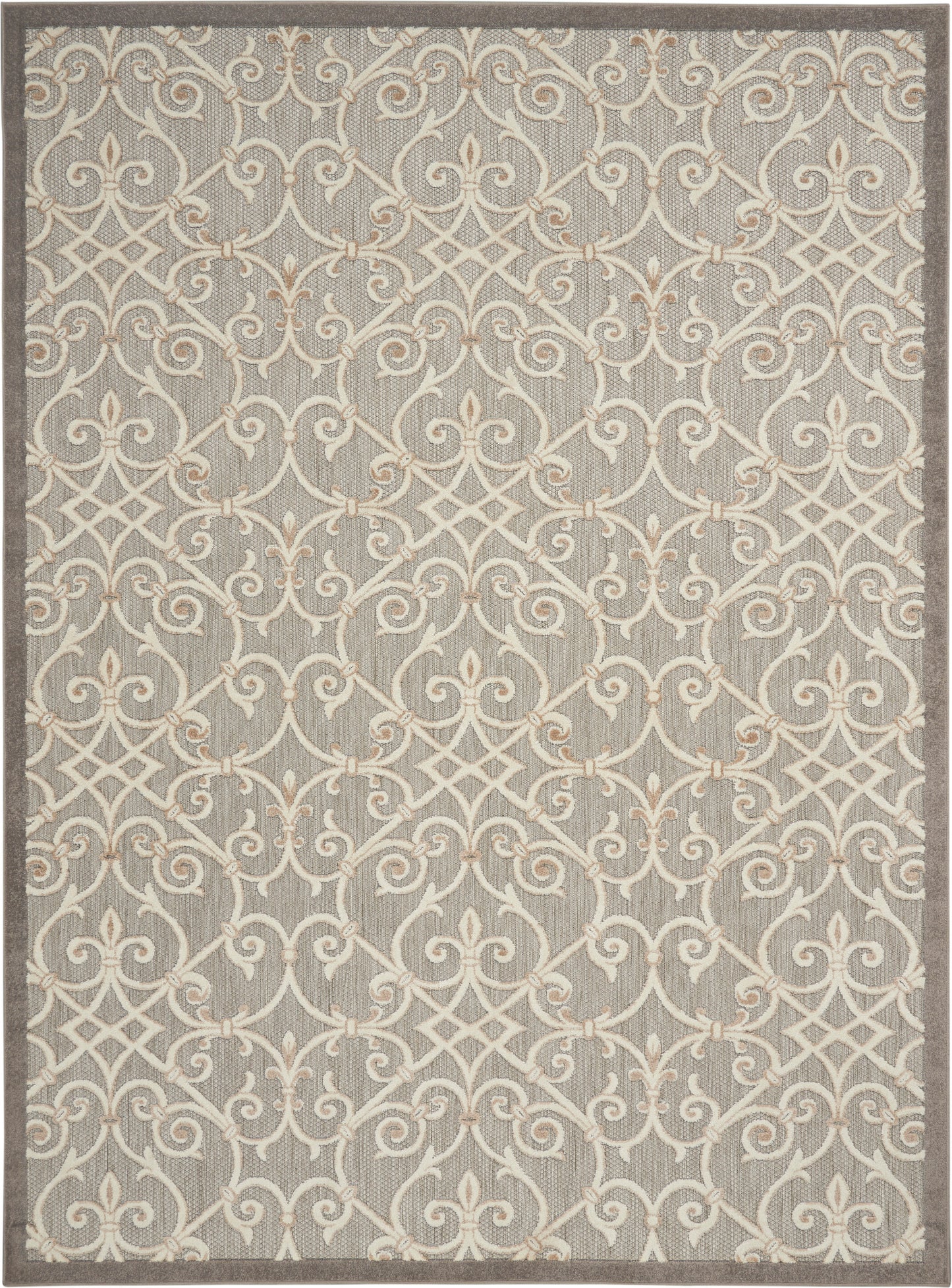 Nourison Home Aloha ALH21 Natural Contemporary Power-loomed Rugs