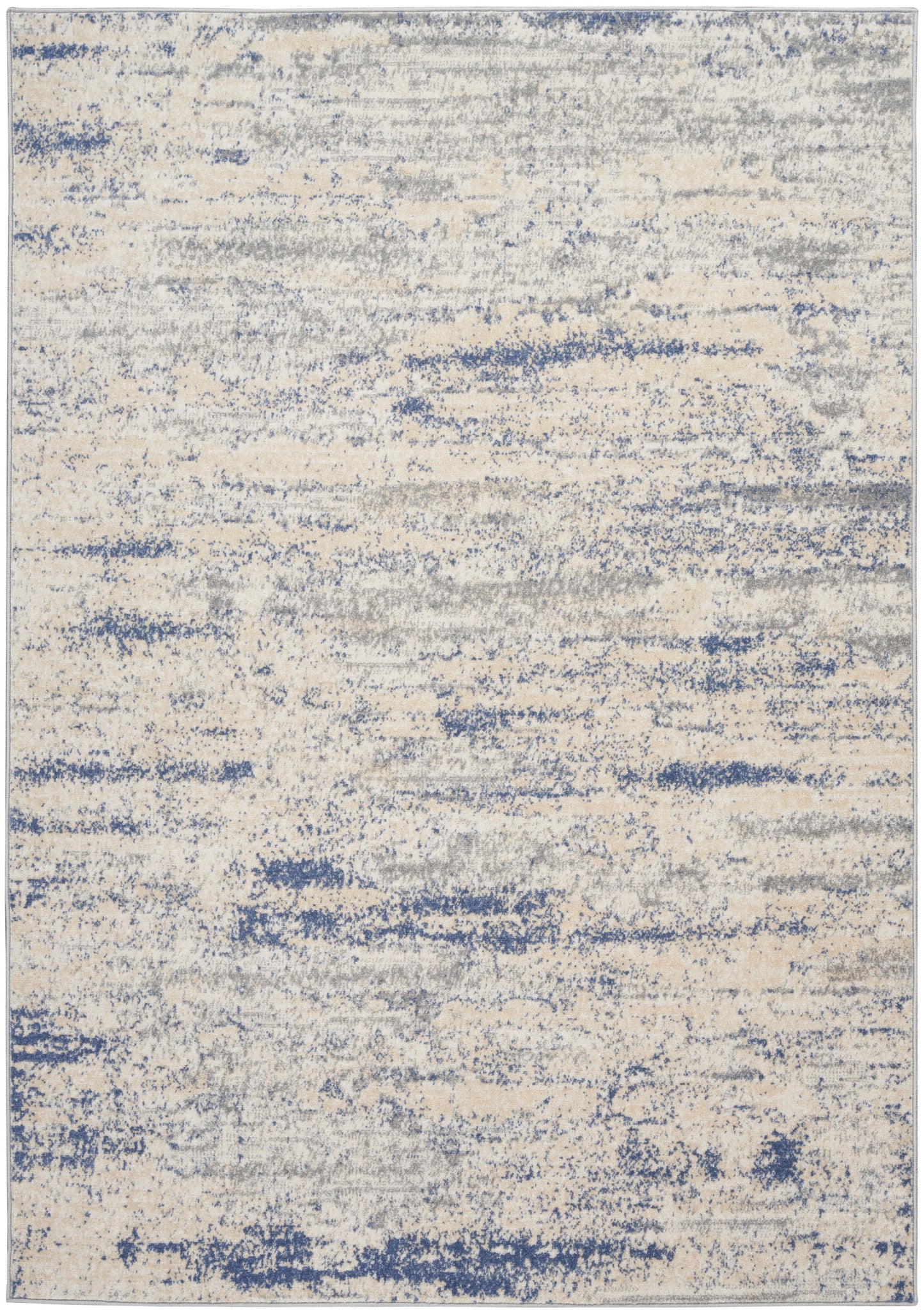 Calvin Klein River Flow RFV01 Grey Contemporary Power-loomed Rug