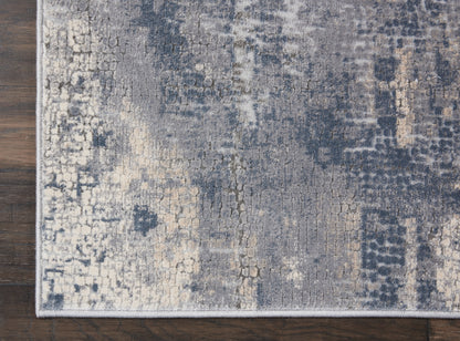 Nourison Home Rustic Textures  Grey Beige  Contemporary