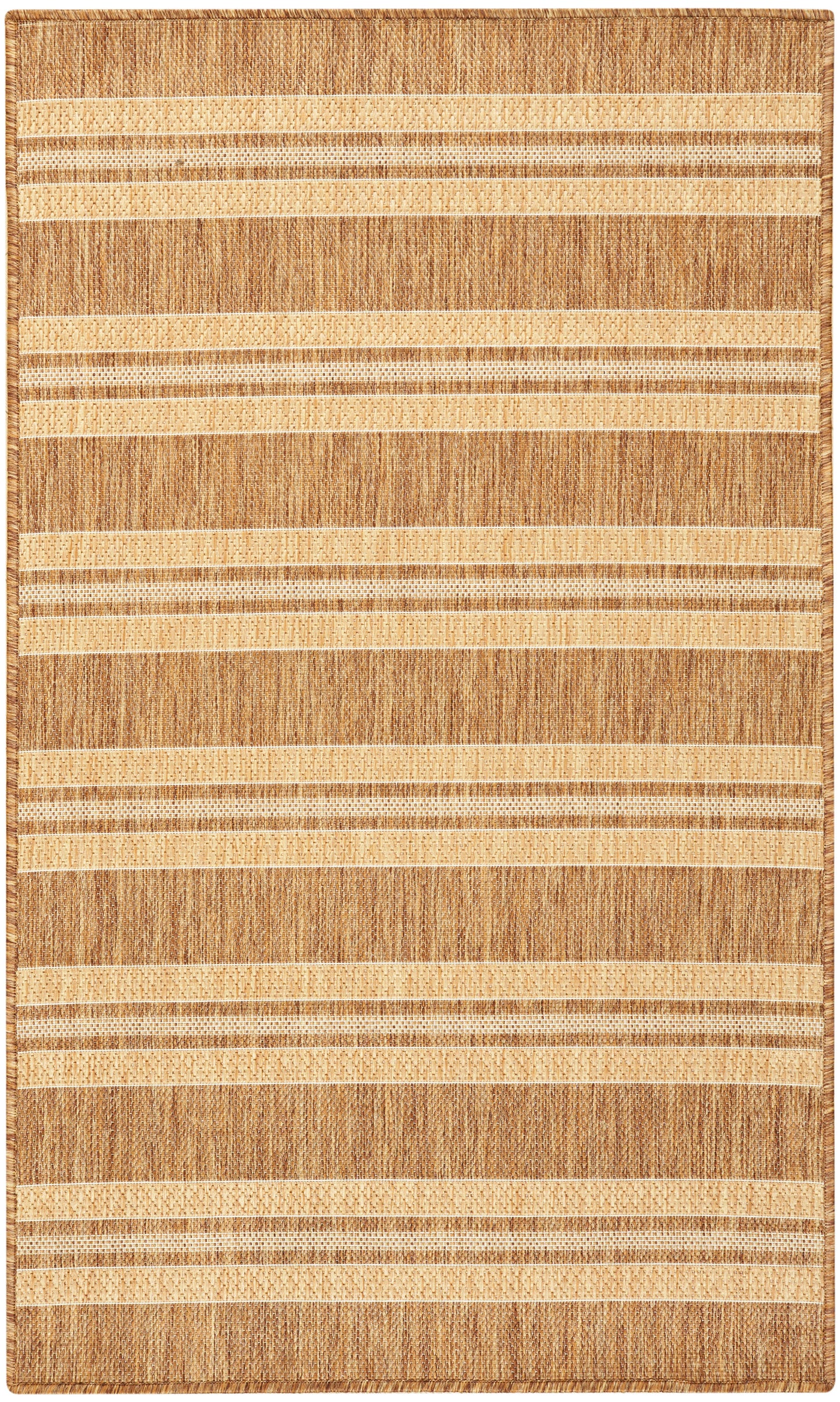 Nourison Home Horizon Indoor/Outdoor HOZ05 Natural Contemporary Power-loomed Rug