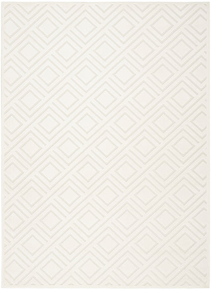 Nourison Home Care Free CAF03 Ivory Contemporary Loom-woven Rug