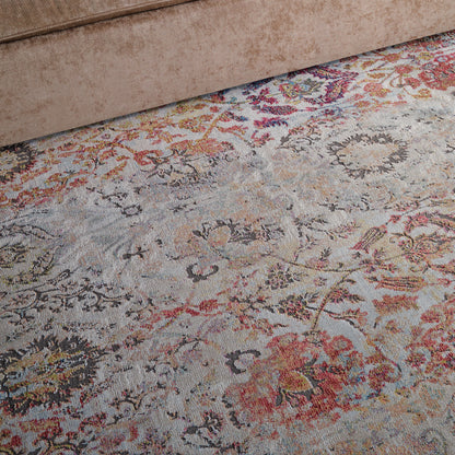 Nourison Home Ankara Global  Ivory Orange  Transitional