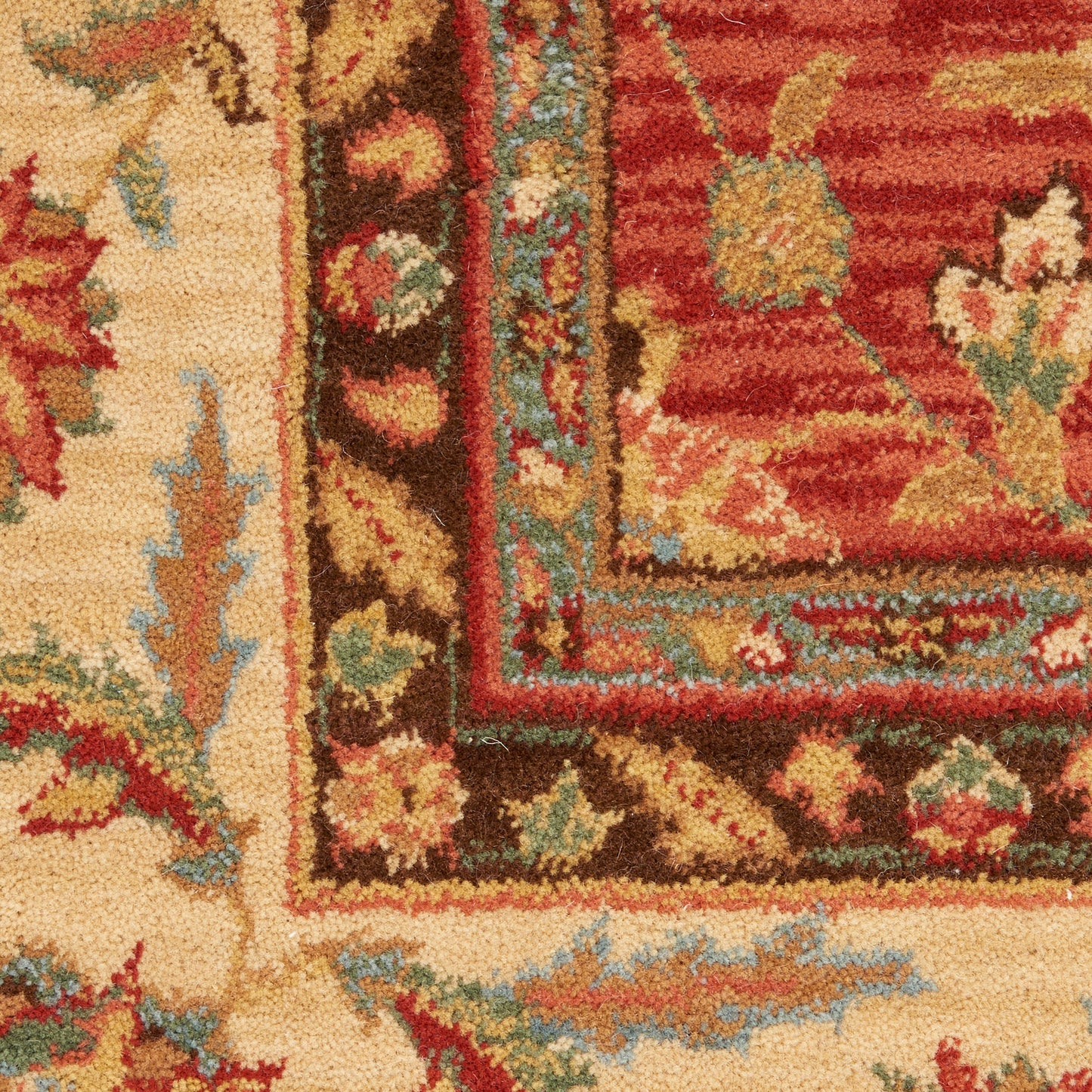 Nourison Home Living Treasures  Rust  Traditional