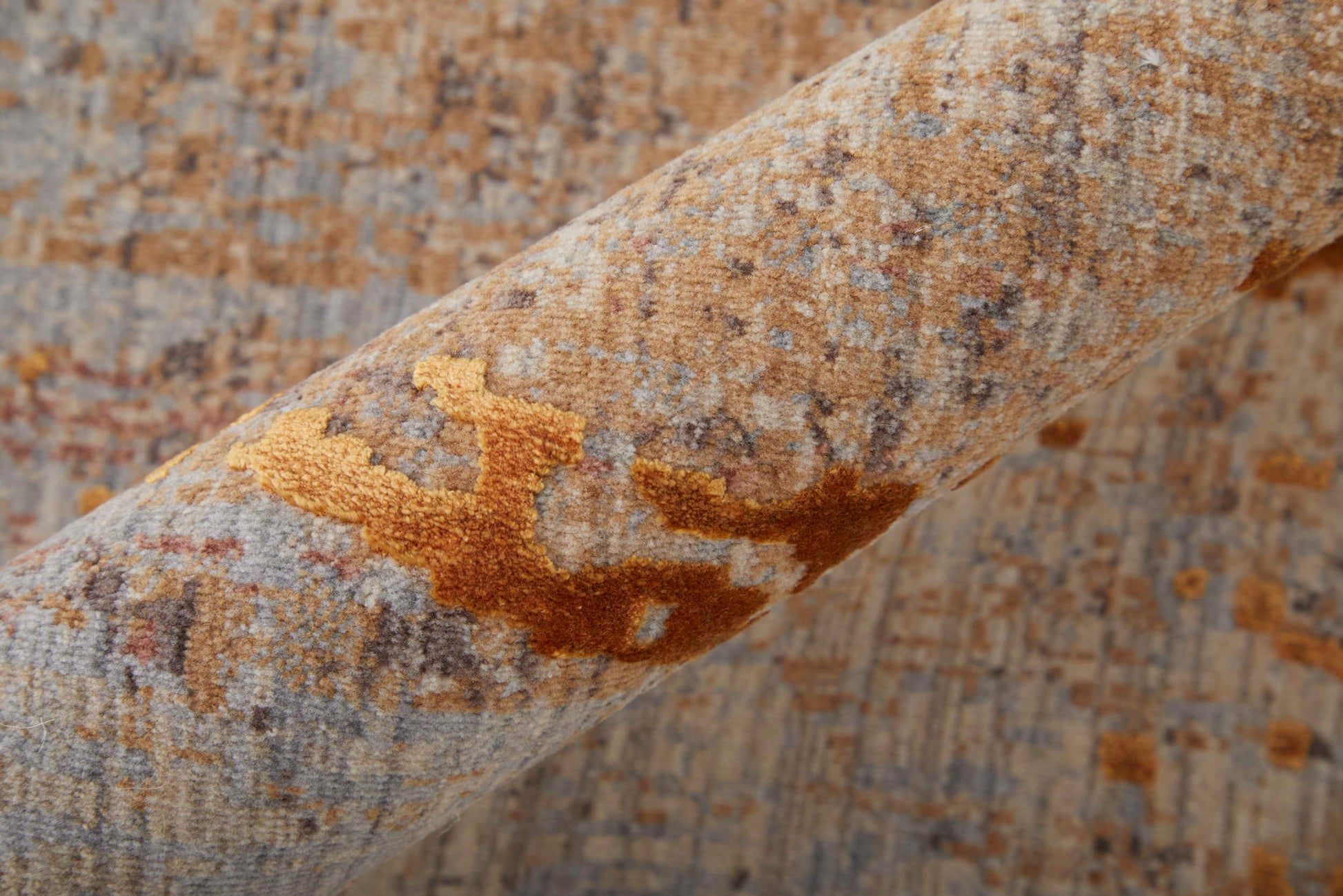 Feizy Pryor  Copper Multi Modern/Casual/Bohemian & Eclectic