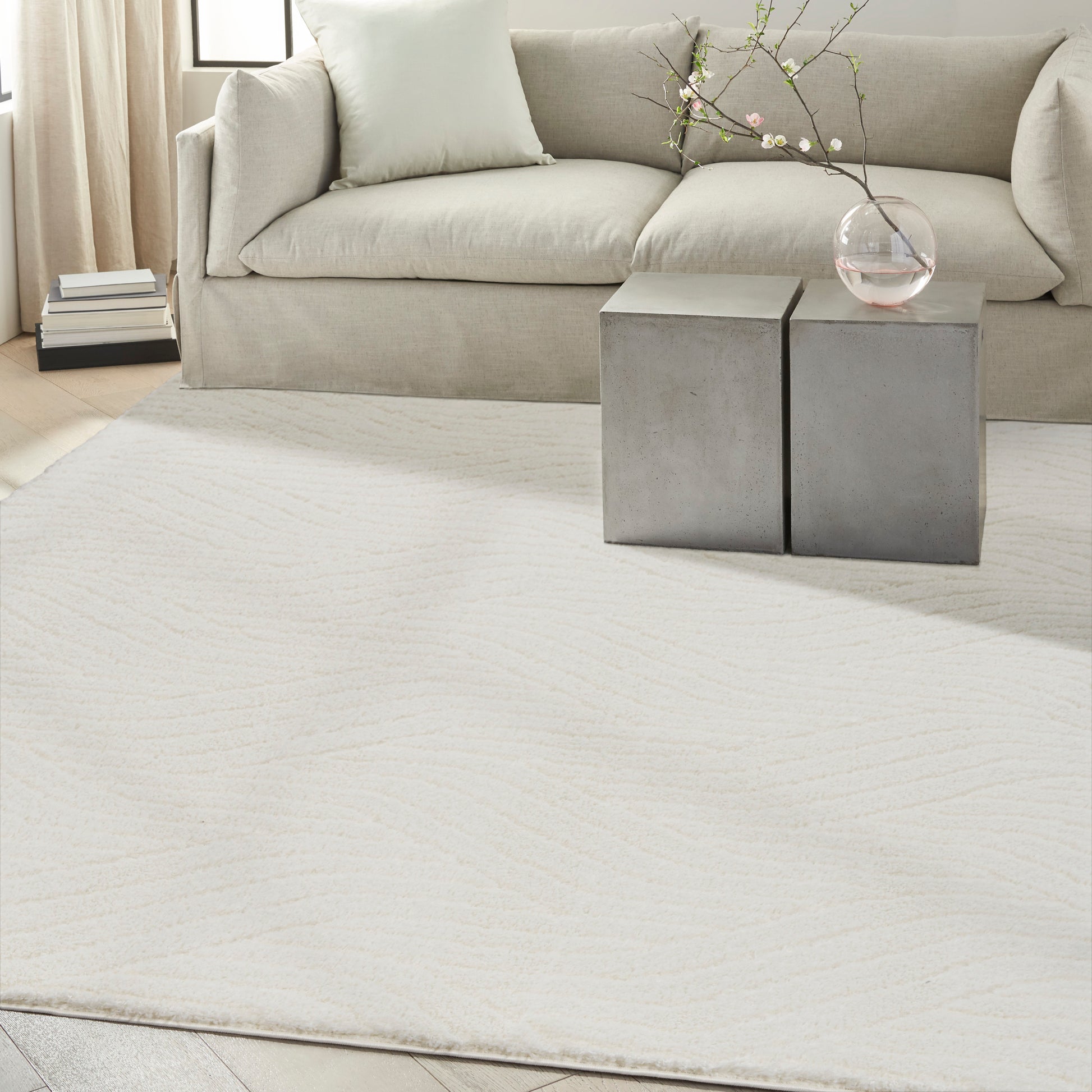 Calvin Klein Surfaces  Ivory  Contemporary