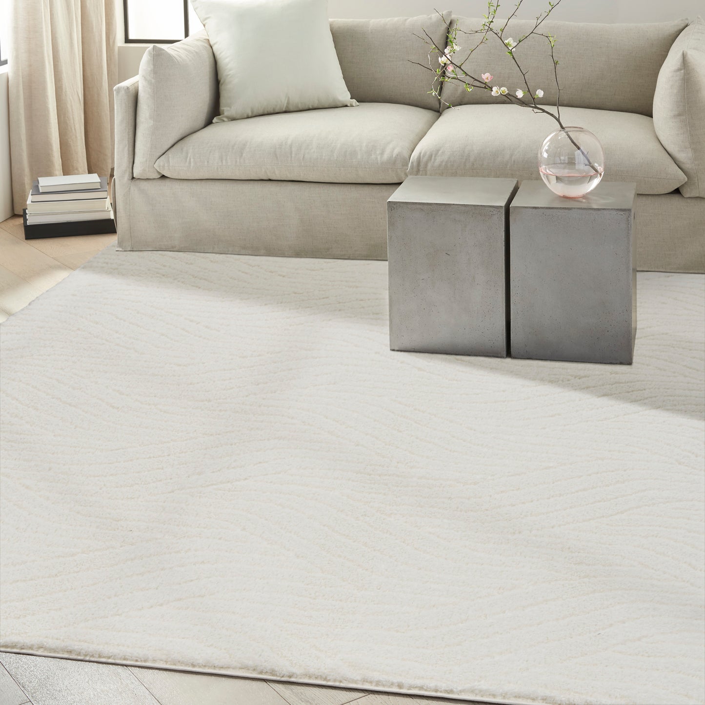 Calvin Klein Surfaces  Ivory  Contemporary