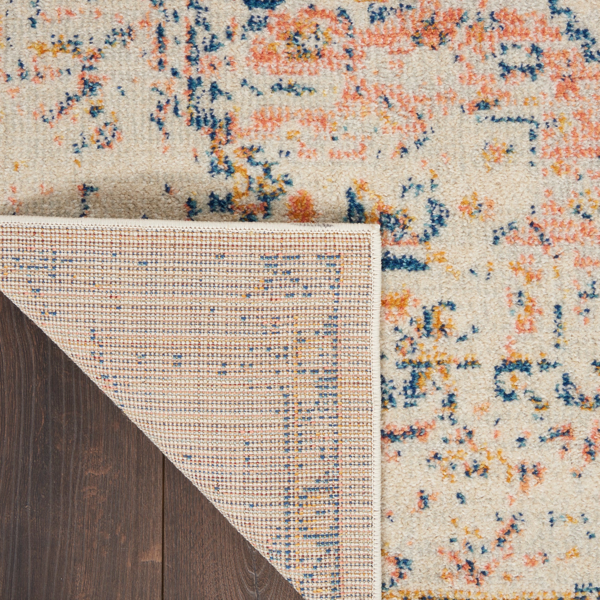 Nourison Home Tranquil  Ivory Multicolor  Traditional