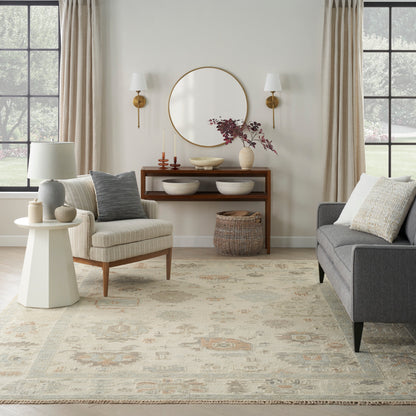 Nourison Home Whispers  Beige  Traditional