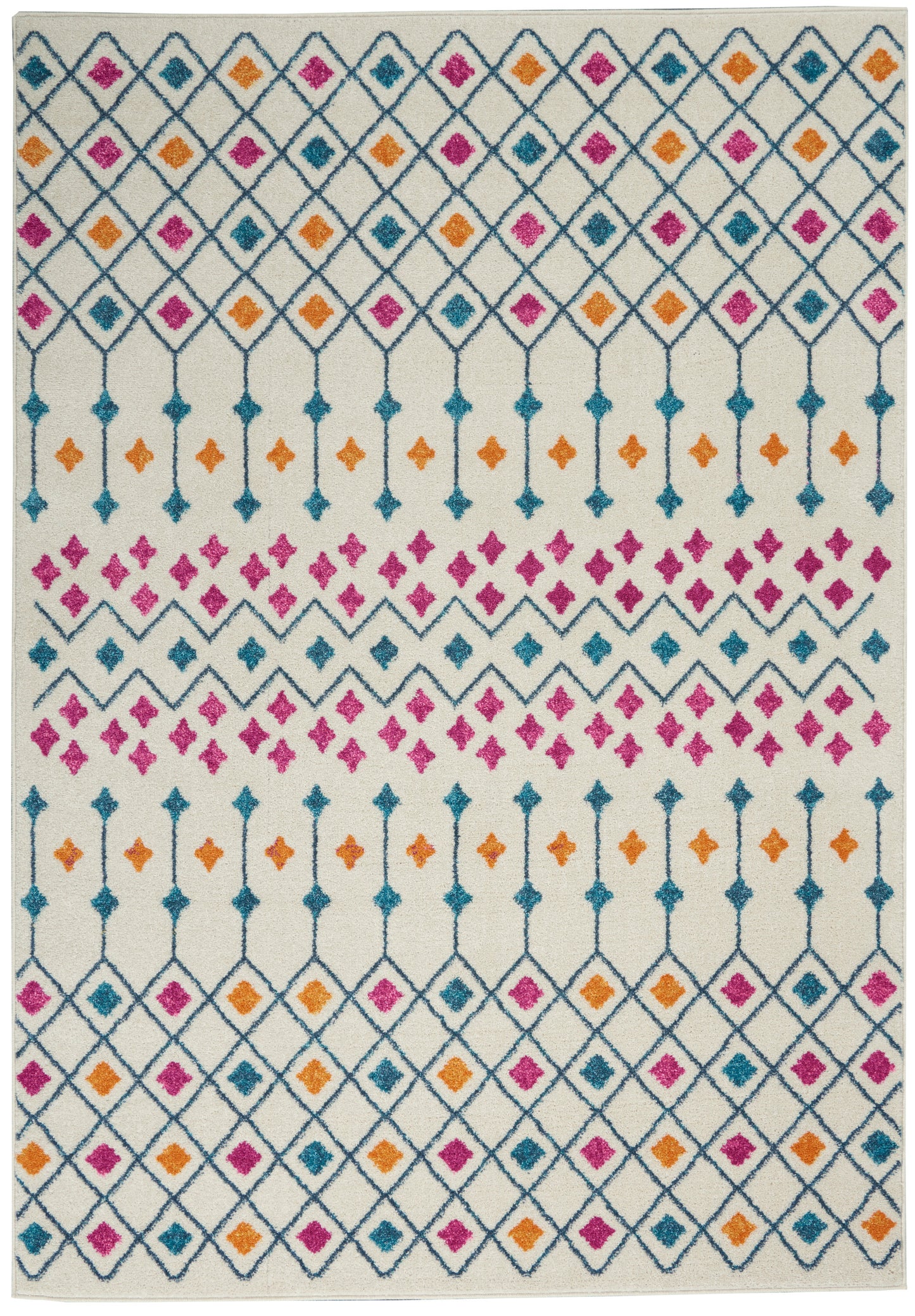 Nourison Home Passion  Ivory Multicolor  Transitional