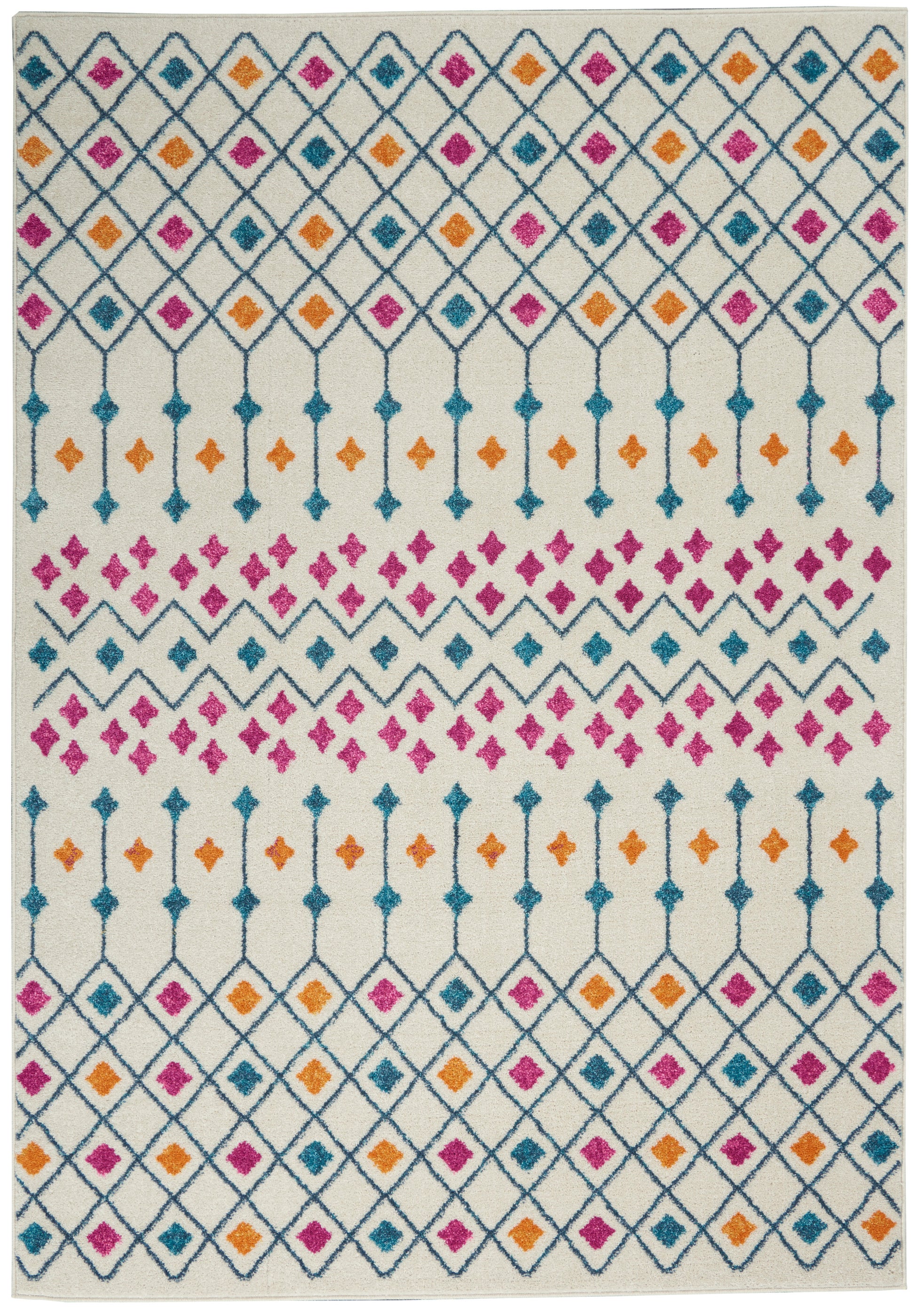 Nourison Home Passion  Ivory Multicolor  Transitional