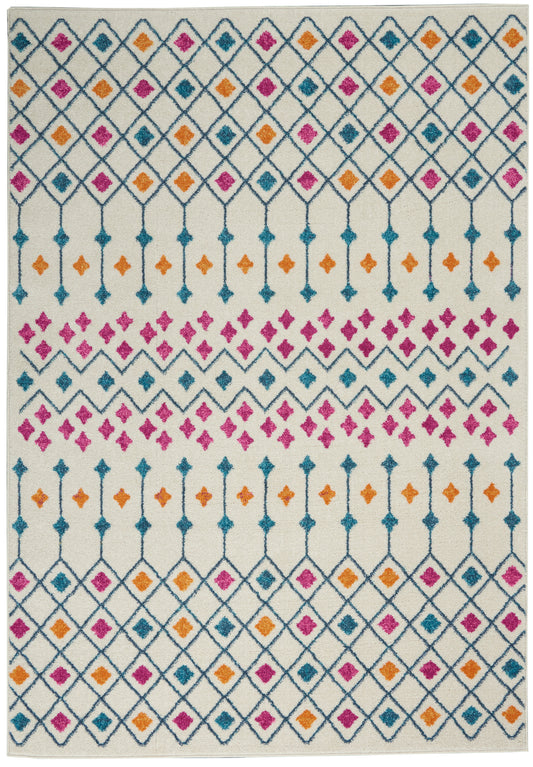 Nourison Home Passion  Ivory Multicolor  Transitional