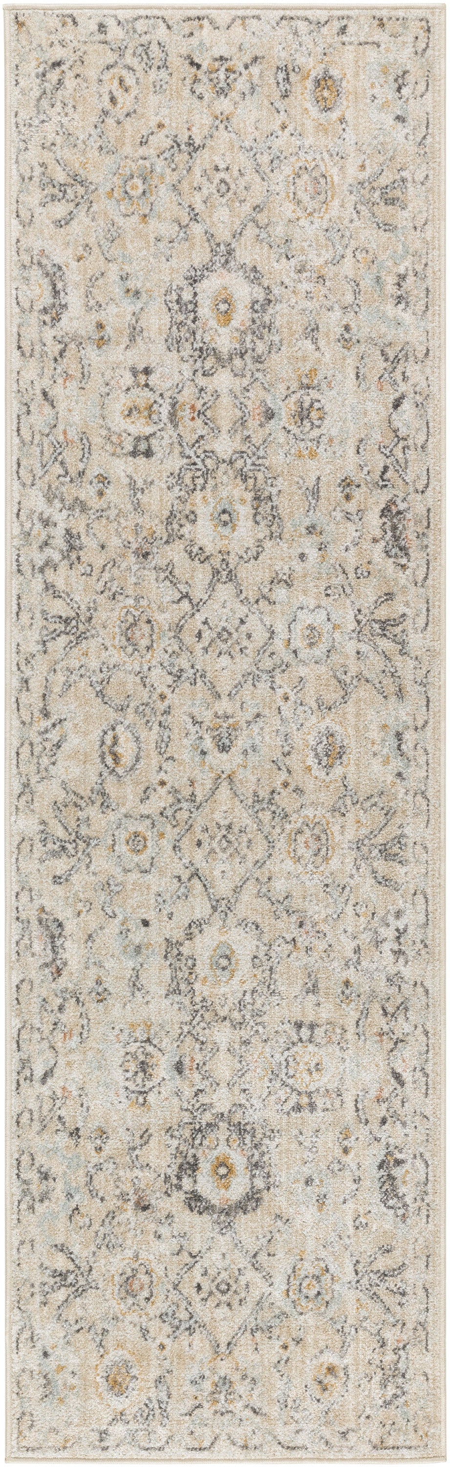 Nourison Home Oushak Home OUS01 Cream Traditional Loom-woven Rug