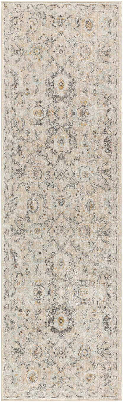 Nourison Home Oushak Home OUS01 Cream Traditional Loom-woven Rug